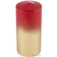 Свеча Волшебная страна Christmas 103386 (бордовый/золото)