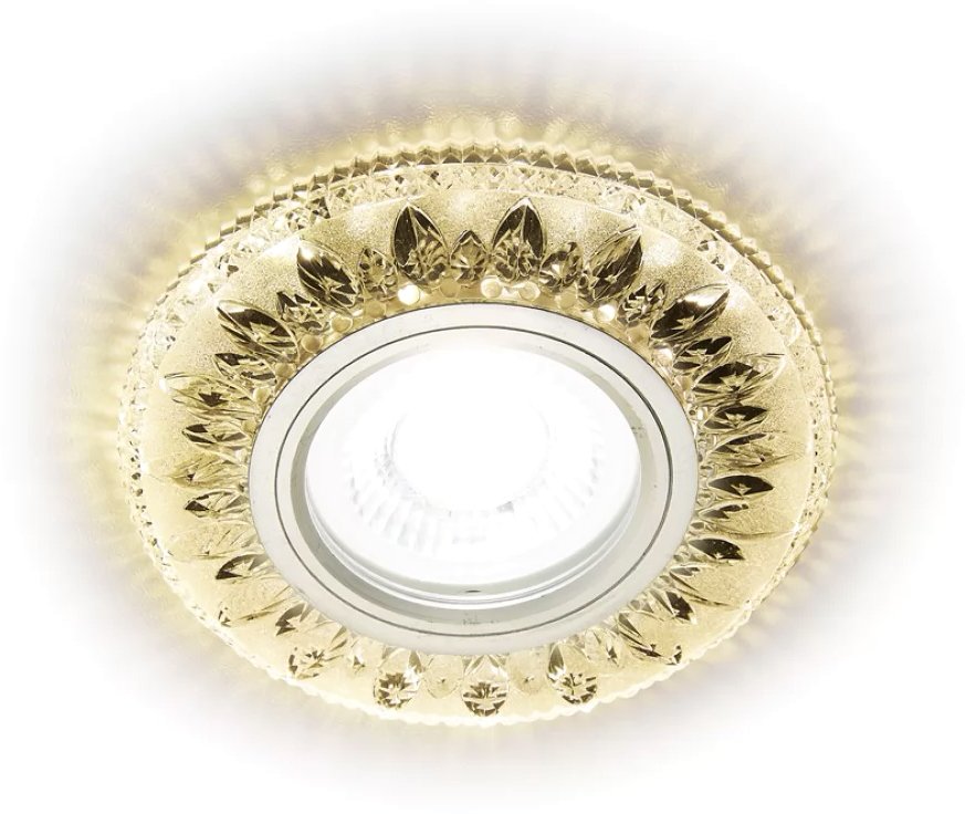 

Точечный светильник Ambrella light S305 CH/W MR16+3W (хром/прозрачный хрусталь)