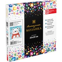 Алмазная мозаика  Феникс+ Мишка в шарфике 70833