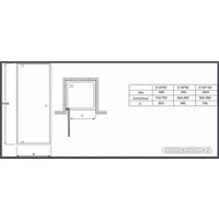 Душевая дверь Jacob Delafon Serenity E14P80-GA