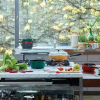 Сковорода Sambonet 1965 Vintage Aluminum 51014R28 (красный) в Орше