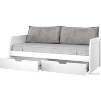 Кровать Anrex Taurus 90-2 M 90x200 (дуб вотан/белый)