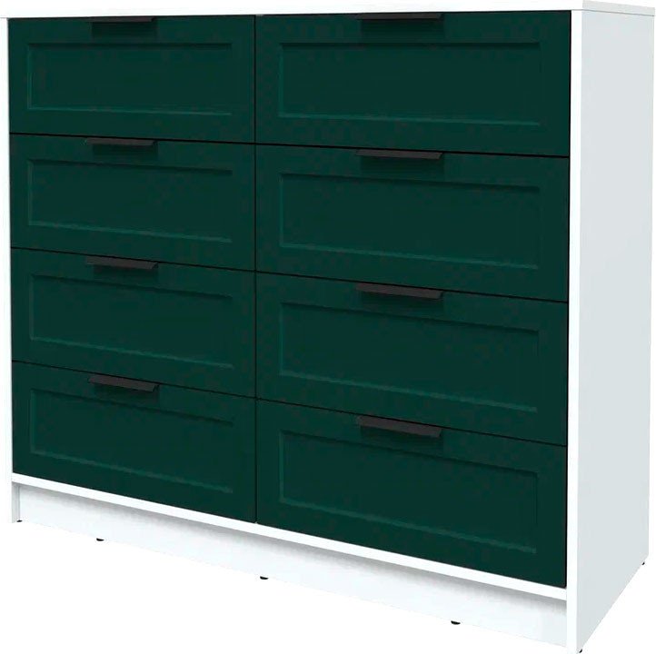 

Комод Интерлиния Концепт Тренд КТ-К117 (белый платинум/изумруд)