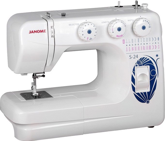 

Электромеханическая швейная машина Janome S-24