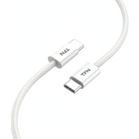 Кабель TFN TFN-C-IP-CC12M-WH USB Type-C - USB Type-C (1.2 м, белый)