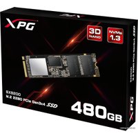 SSD ADATA XPG SX8200 480GB ASX8200NP-480GT-C