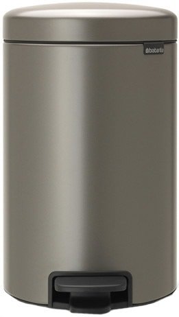 

Мусорное ведро Brabantia Pedal Bin NewIcon 12 л (платиновый)