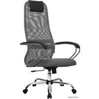 Офисное кресло Metta SU-B-8 (хром, светло-серый)