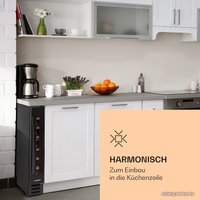 Винный шкаф Klarstein Vinovilla 7 (черный)