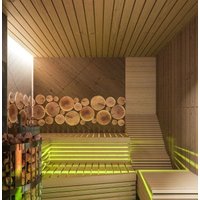 Русская баня Модуль Хаус Каркасная модульная Скандинавия