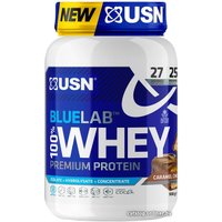 Протеин сывороточный (изолят) USN BlueLab 100% Whey (908г, карамель/шоколад)