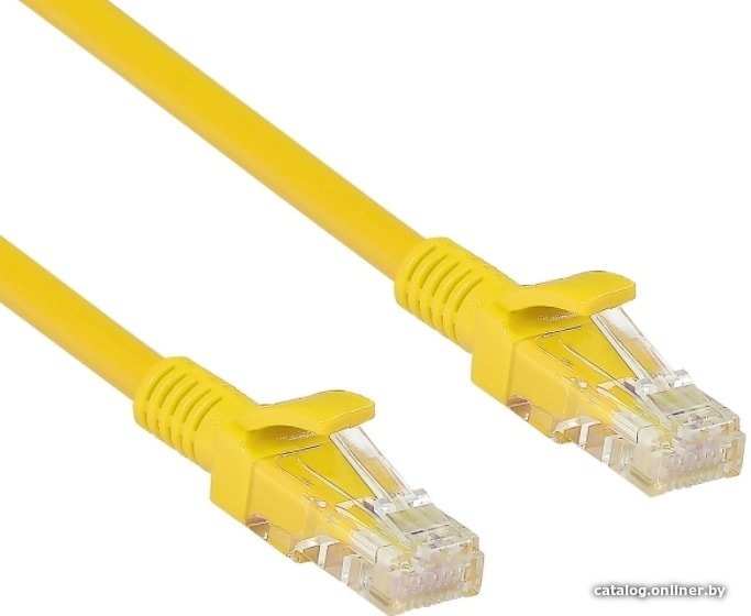 Кабель ExeGate UTP-RJ45-RJ45-C6-2M-YL