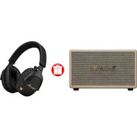 Наушники Marshall Monitor III ANC + беспроводная колонка Marshall Acton III (кремовый) по акции