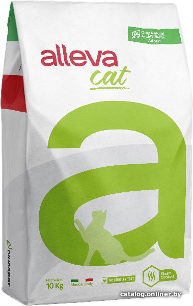Сухой корм для кошек Alleva Holistic Adult Lamb & Venison + Hemp & Ginseng (ягненок и оленина + конопля и женьшень) 10 кг