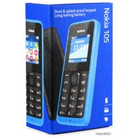 Кнопочный телефон Nokia 105 Blue