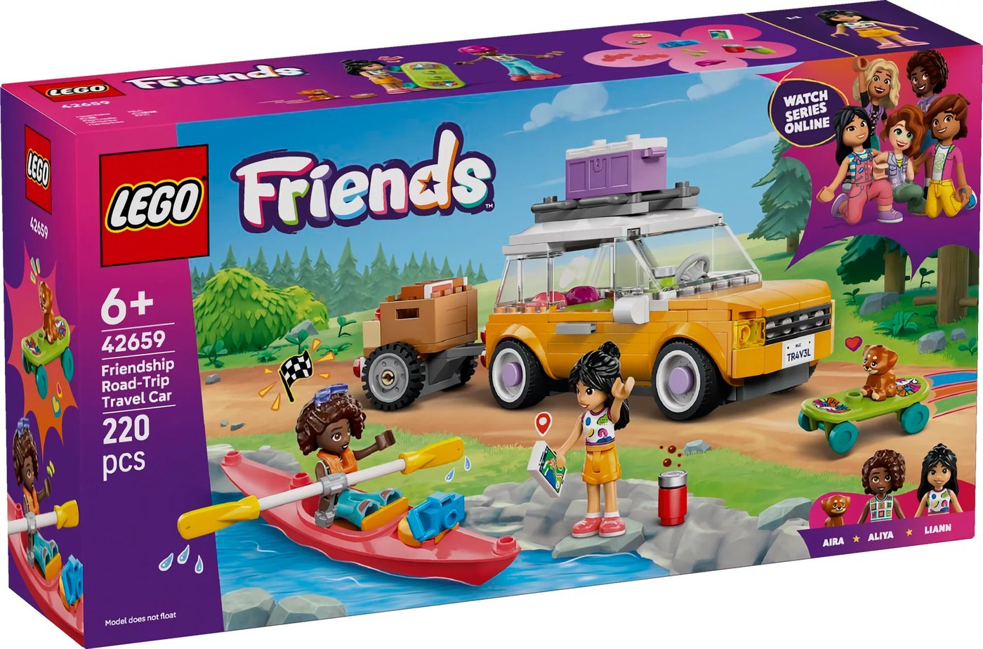 

Конструктор LEGO Friends Автомобиль для путешествий с друзьями 42659