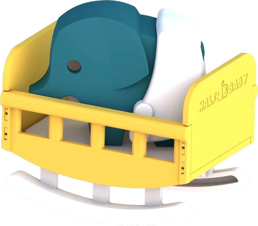 

Магнитный конструктор Halftoys Baby Animal Слон HAB004