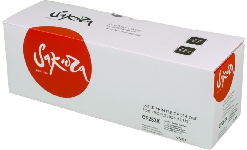 

Картридж Sakura Printing SACF283X (аналог HP CF283X)