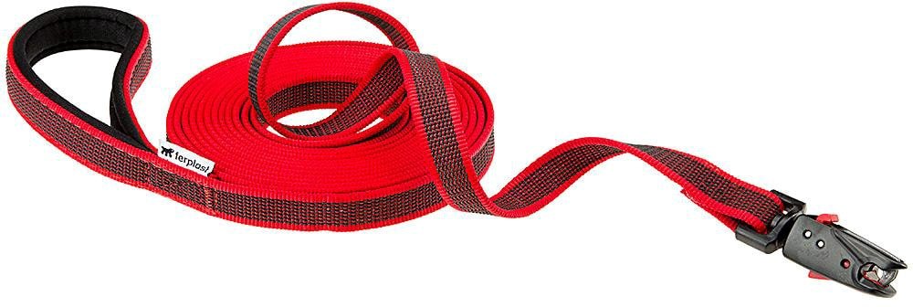 

Поводок Ferplast Daytona Gummy Matic G20/500 77180317 (красный)