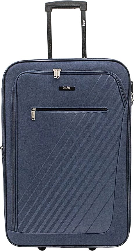 

Чемодан Mr.Bag 338-13350/4-24BLU (синий)