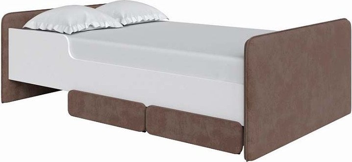 

Кровать PROxSON Mika 90x200 (белый/Sohu латте)