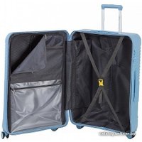 Чемодан-спиннер Francesco Molinary 199-19151/3-20 (голубой)