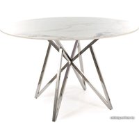 Кухонный стол Signal Murano MURANOBCHFI120 (белый/хром)