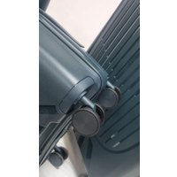 Чемодан-спиннер Mironpan 23107 (S, темно-зеленый)