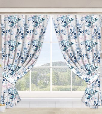  АртПостель Эвкалипт для кухни с подхватом Ш.145.180