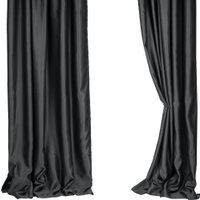 Комплект штор Mio Tesoro Блэкаут 400x260 (2шт, черный)