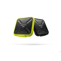 Внешний накопитель ADATA SD700 256GB (черный/желтый) [ASD700-256GU3-CYL]