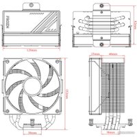 Кулер для процессора ID-Cooling Frozn A410 Black в Барановичах