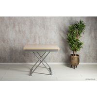 Стол-трансформер Levmar Accord D68/S59 (дуб шамони светлый/хром)