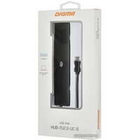USB-хаб Digma HUB-7U2.0-UC-B
