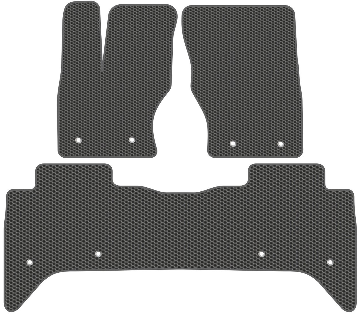 

Комплект ковриков для авто Alicosta Land Rover Range Rover IV (suv, гибрид / L405) 2017 - 2022 (серый)