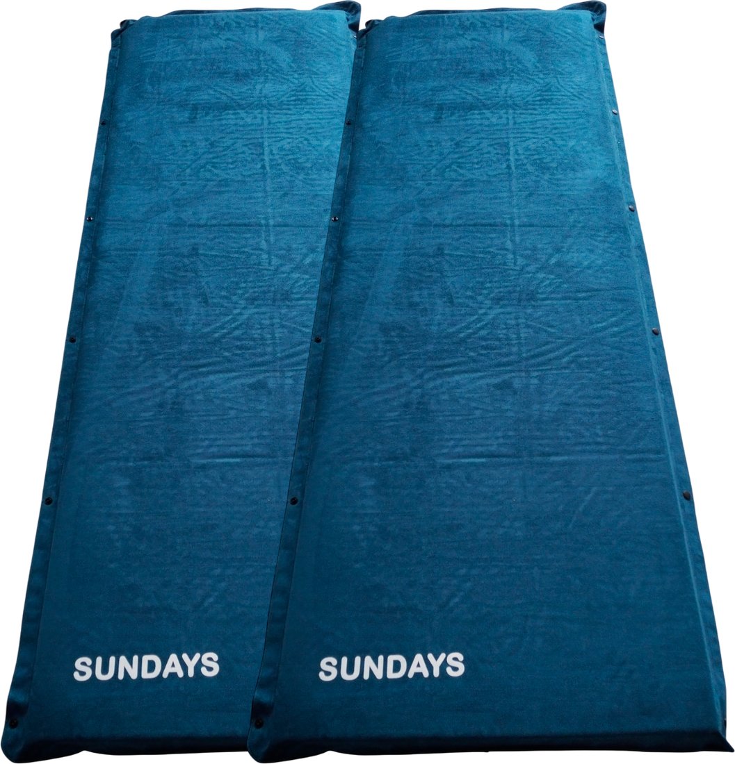 

Самонадувающийся коврик Sundays ZC-SIM006 (5см, 2шт, синий)