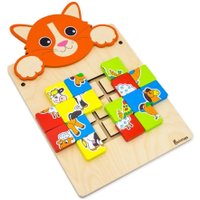 Бизиборд Alatoys Настенная бизидоска Котик ББ602