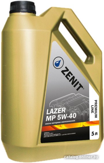 

Моторное масло Zenit Premium Line Lazer MP SL/CF A3/B3 5W-40 5л