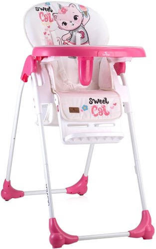 Высокий стульчик Lorelli Oliver 2020 (pink cat)