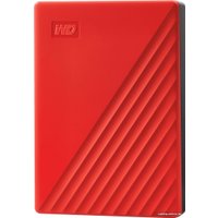 Внешний накопитель WD My Passport 4TB WDBPKJ0040BRD