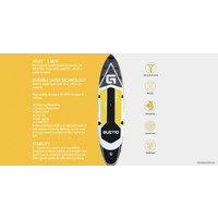 Сапборд GUETIO GT350A Big Touring Inflatable Paddle Board Mastodon 11'6