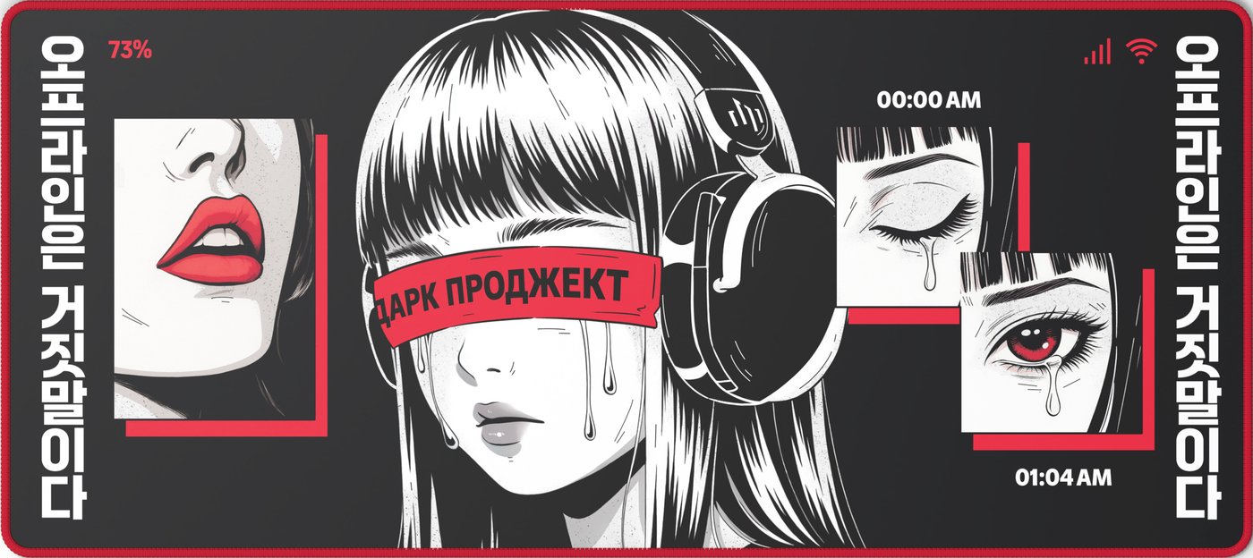 

Коврик для стола Дарк Проджект MD3a Doomscrolling