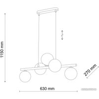 Подвесная люстра TK Lighting Estera 6707