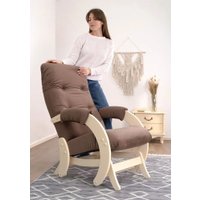 Кресло-глайдер Glider Модель 68 (коричневый/дуб шампань)