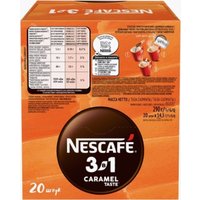 Кофе Nescafe 3 в 1 Карамель растворимый 20x14.5 г