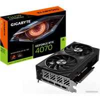 Видеокарта Gigabyte GeForce RTX 4070 Windforce 2X OC 12G GV-N4070WF2OC-12GD