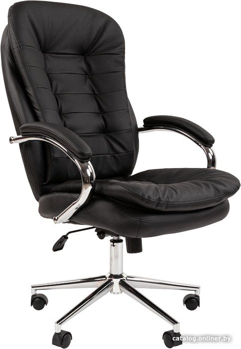 Офисное кресло CHAIRMAN 795 N (кожа, черный)