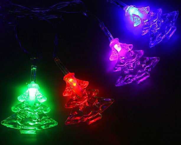 

Новогодняя гирлянда Luazon Метраж Елка 4 см Led-20 (5 м, мульти) [701254]