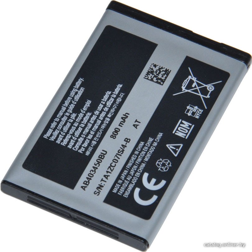 Аккумулятор для телефона Копия Samsung E590 (AB403450BC)