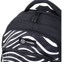 Школьный рюкзак Torber Class X Зебра T9355-22-ZEB